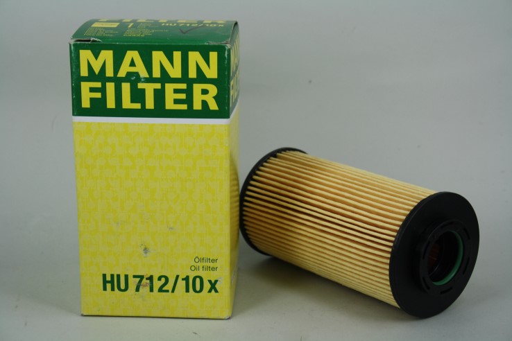Фильтр масляный Mann HU712/10X Hyundai Matrix, Kia Rio дизель