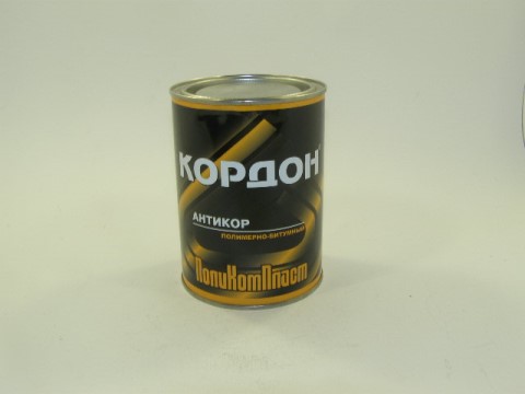 АНТИКОР мастика полимерно-битумная  Кордон  1 кг.