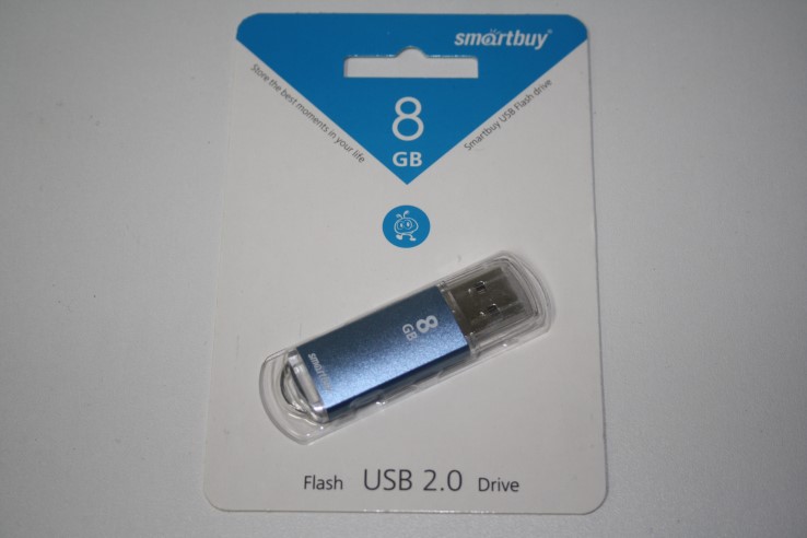 Флеш-накопитель USB 8GB SmartBuy V-Cut series