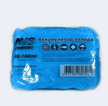 Аккумулятор холода IG-160ml (мягкий) (AVS)