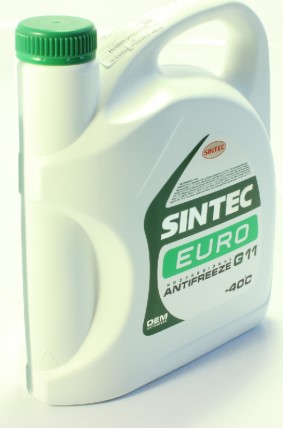 Антифриз Sintec EURO -40 G 11  3кг. зеленый
