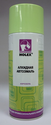 Краска аэрозоль серая ВОЛГА 520мл (HOLEX) (12)