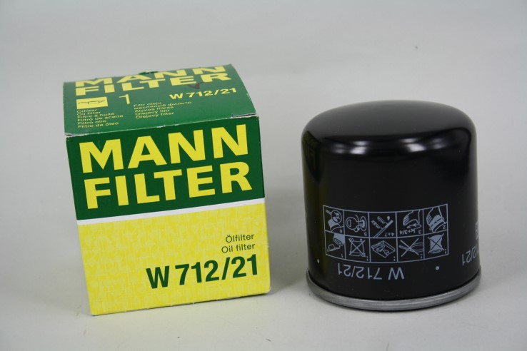 Фильтр масляный Mann W712/21=W712/23