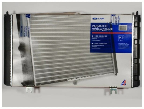Радиатор охлаждения 1118 алюминиевый