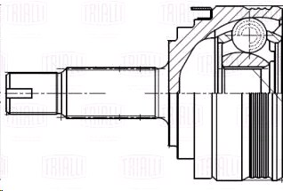 ШРУС 2108-2110 наружный (граната) Lin