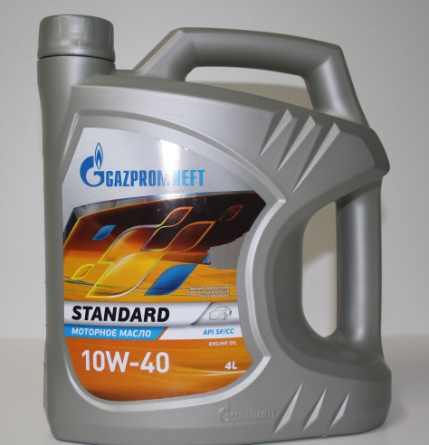 Масло моторное GAZPROMNEFT STANDARD 10W40 4л. минеральное