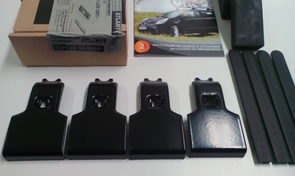 Комплект адаптеров Atlant 8868 (Mitsubishi L200 2007 -)