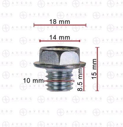 Пробка сливная поддона Toyota, Lexus М10