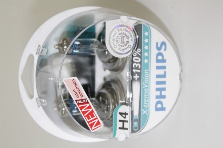 Лампа PHILIPS H4-12-60/55 +130% X-TREME VISION