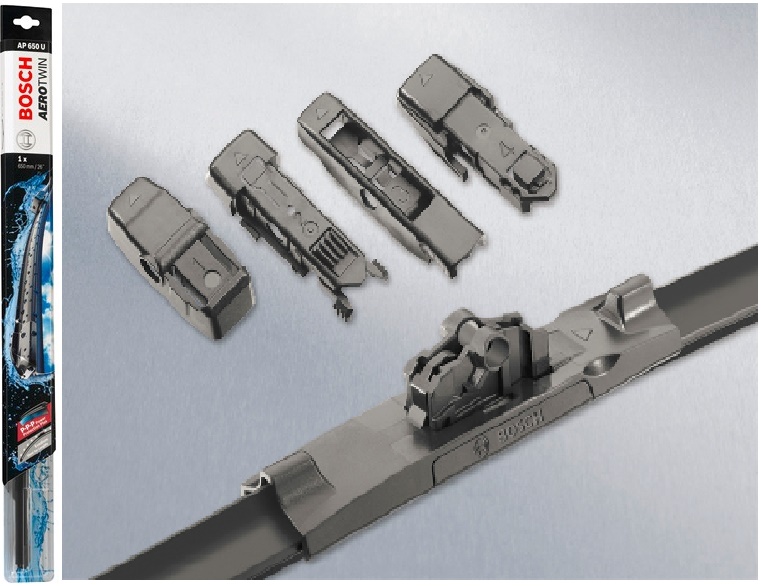 Щетка стеклоочистителя BOSCH AEROTWIN  PLUS 650мм бескаркасная