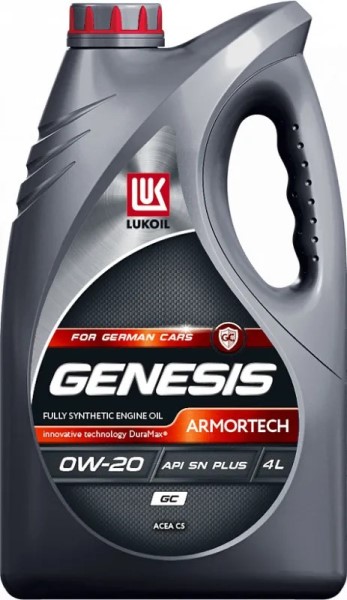 Масло Лукойл GENESIS ARMORTECH GC 0W20 кан. 4л. синт.