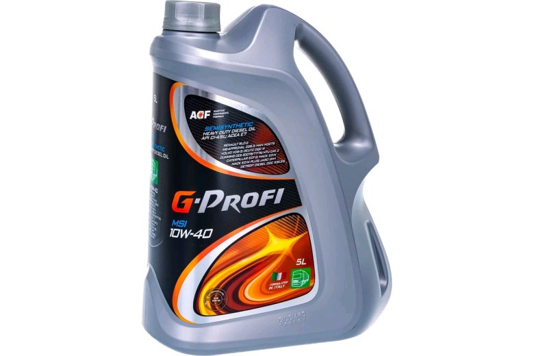 Масло дизельное  G-Profi MSI 10W40  5л. п/синт. (одобрено для Газелей с двиг. Cummins)
