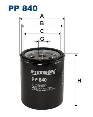 Фильтр топливный PP840
