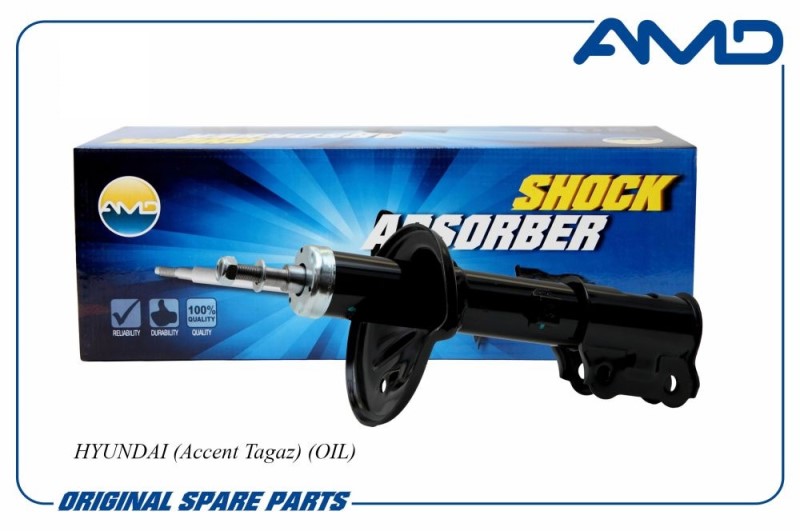 Стойка Хендай Accent перед. лев. масл.