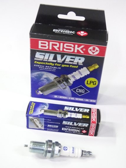Свечи BRISK  Silver  LR 17 YS ЗМЗ-406, 405 на газ.топлив. (1333)