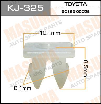 Пистон (клипса крепежная пласт.) KJ-325