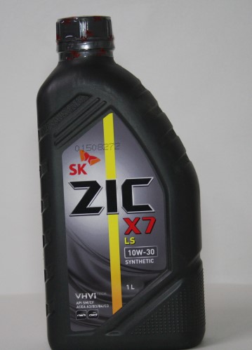 Масло моторное Zic Х7 LS 10W30 1л. синтетика. SN/CF