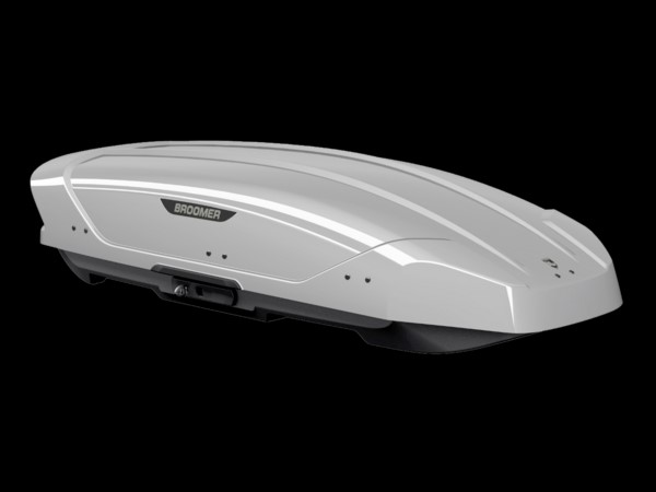 Автомобильный бокс Broomer Venture L 430л. глянец серый (КРАБ)
