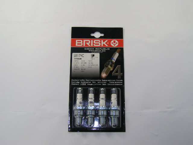 Свечи BRISK  Super-R  LR 17 YC ЗМЗ-406 (0009)