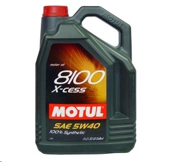 Масло моторное MOTUL 8100 X-CESS 5W40 5л. синтетика