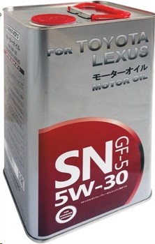 Масло моторное FANFARO Toyota/Lexux 5W-30 API SN, ILSAC GF-5 синт. ж/б 4л