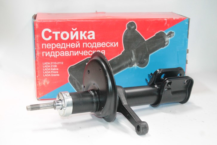 Стойка амортизаторн. передняя 1118 (под коническую пружину) правая масл.