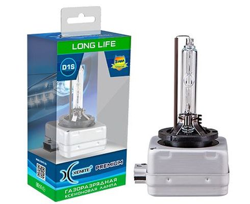 КСЕНОН лампа D1S 4300K Long Life Premium Гарантия 3 года 1шт, XENITE