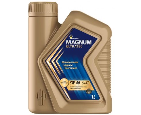 Масло моторное Роснефть Magnum Ultratec 5W40 SN/CF 1л. синтетика NEW