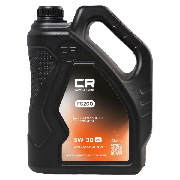 Масло моторное CARVILLE RACING FS200 5W30 A5 ACEA A5/B5, API SL/CF синт.  (4л)