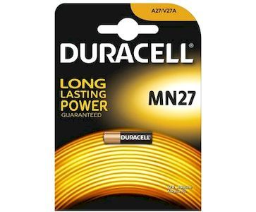 Батарейка 27A Duracell MN27 12V BL-1 1шт