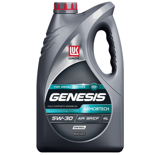 Масло Лукойл GENESIS ARMORTECH DIESEL 5W-30 SP/CF С3  4л. син.  NEW