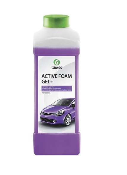 Шампунь для бесконтактной мойки GraSS 1л. Active Foam GEL Plus супер-концентрат