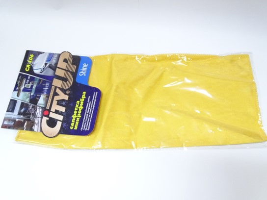 Салфетка микрофибра 35х40 для стекол Glass Cleaner