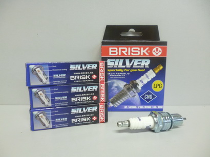 Свечи BRISK  Silver  LR 15 YS-9 для ВАЗ инжектор 8клап. на газ.топлив. (1464)