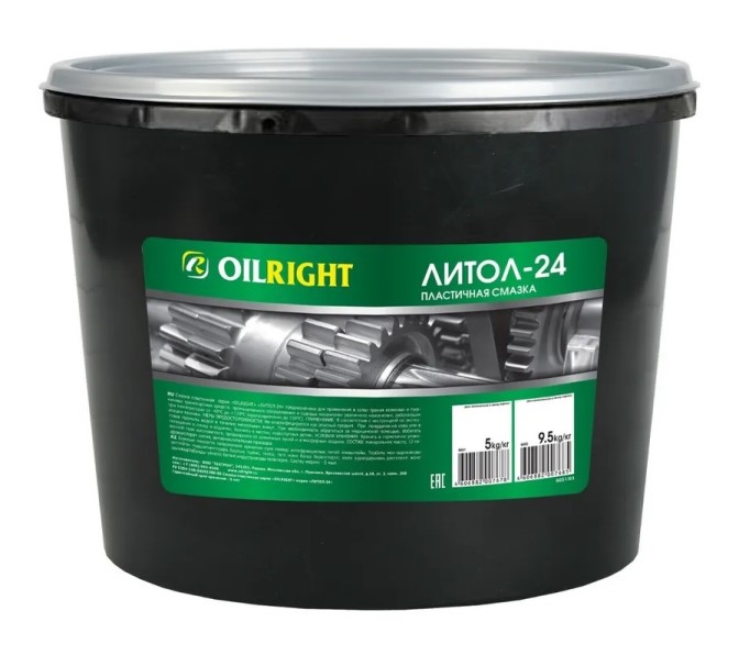 Смазка пластичная Литол-24  5кг (ведро)