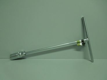 Ключ свечной 21мм шарнирный 6гр.,L=350мм с резиновой вставкой