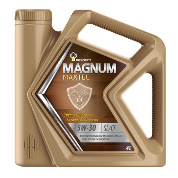 Масло моторное Роснефть Magnum Maxtec 5W30 SL/CF п/синт. 4л.