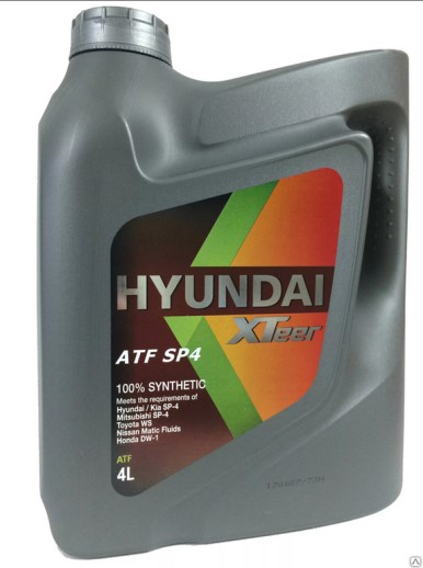 Масло трансмиссионное Hyundai XTEER SP4 для АКПП 4л.