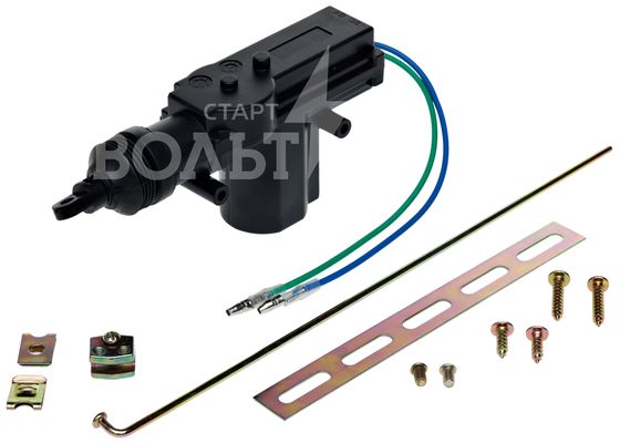 Замок центральный 2конт. пассажирский (провод замка двери)