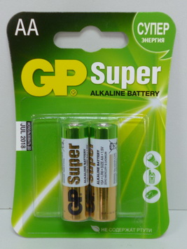 Батарейка AA GP 15A CR2AA SUPER R06 =1шт.=