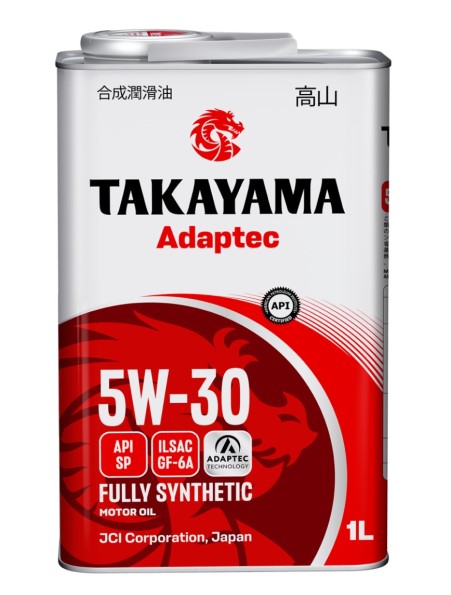 Масло моторное TAKAYAMA Adaptec 5W30 SP GF-6A (1л.) синтетическое (ж/б)