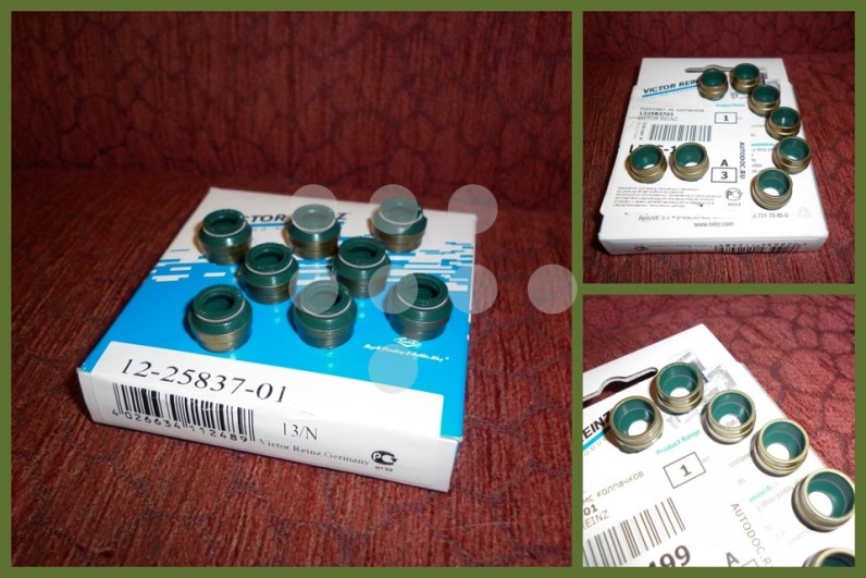 Колпачки маслосъемные для ВАЗ 8клап., Г-3302 дв. 406/