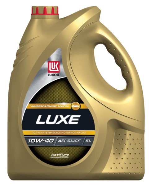 Масло моторное Лукойл ЛЮКС  10W40 5л. п/синт.