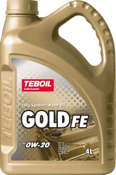 Масло моторное TEBOIL GOLD FE 0W20 SN/SN Plus/SP-RC/GF-6A (4л.) синт. бенз.