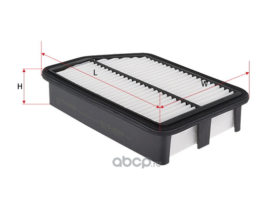 Фильтр воздушный Nissan Almera Classic, I,II,III, Primera I,II,III, Teana, X-Trail (T30) 01-07г, Forester --08