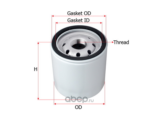 Фильтр масляный Sakura C19450 Ford TRANSIT 2014- 2,2TDCi