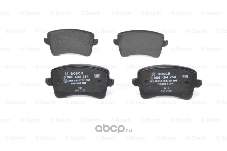 Колодки тормозные Audi A6/A8 III, A8/S8 Quatro задние