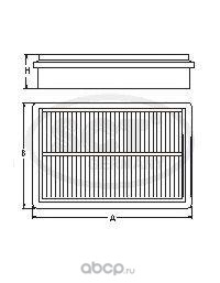 Фильтр воздушный SB 975 Chevrolet LANOS