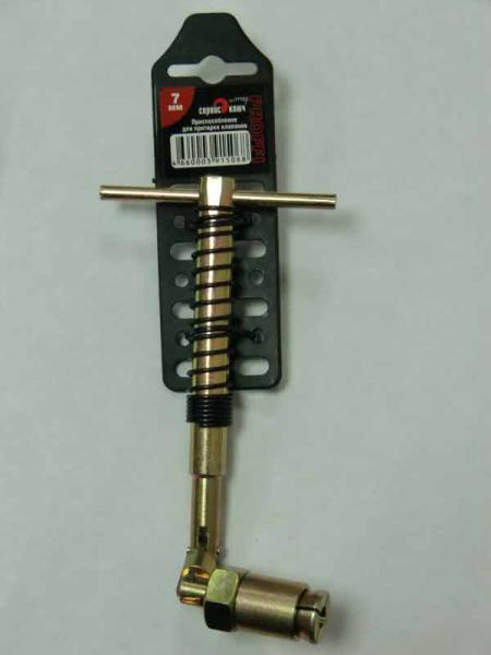 Ключ приспособление для притирки клапанов (Д7) с карданом 2112