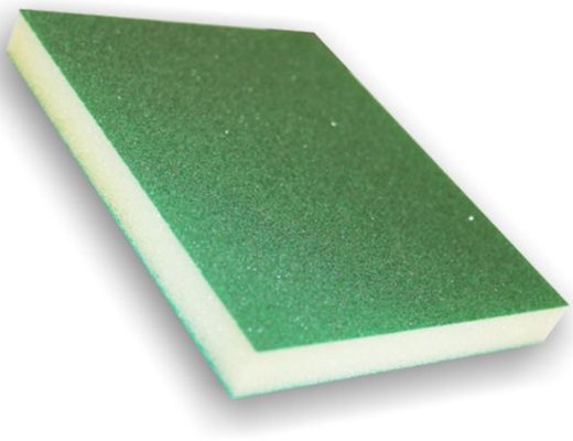 Губка абразивная  Р150  2-х сторонняя  (1шт)